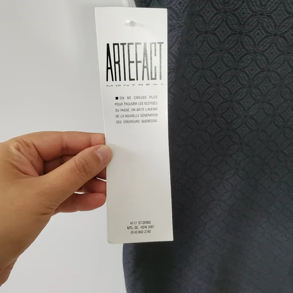 NWT sleeveless black dress by Ou Empereur Ou Rien in size medium - Picture 13 of 14